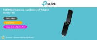 TP-LINK ARCHER-T4U 1200Mbps USB 3.0 2.4/5ghz Kablosuz Usb Adaptor